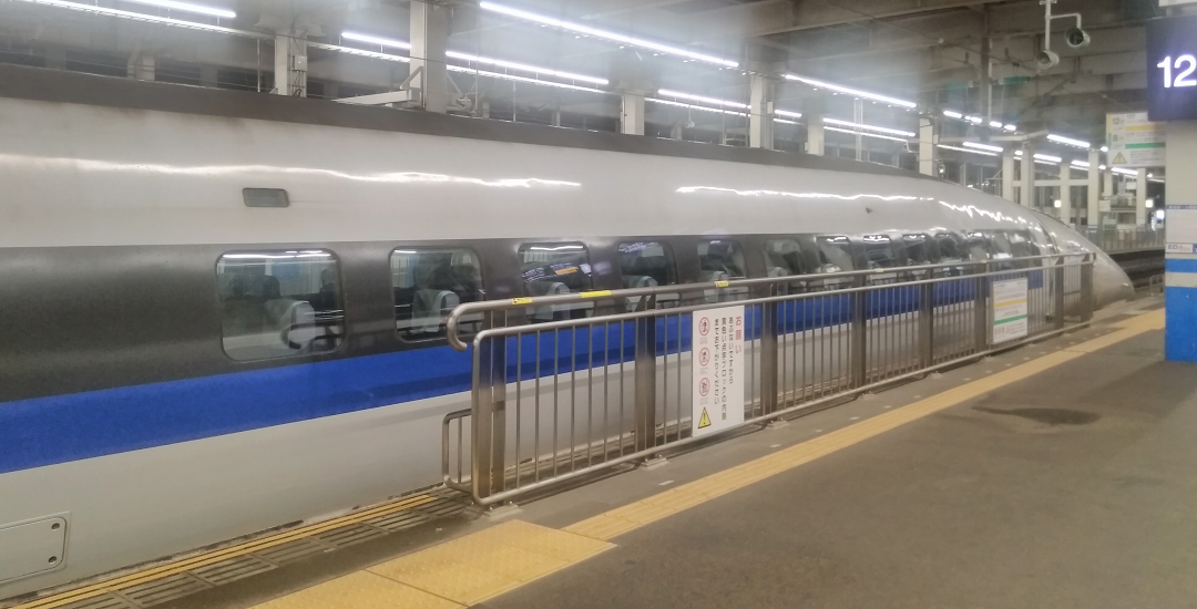 新幹線500系のフリー写真素材