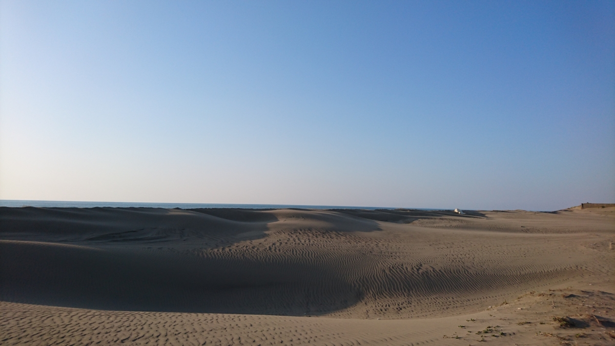 内灘砂丘のフリー写真素材(SO-02Hで撮影)